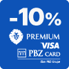 Premium Visa sticker 10%